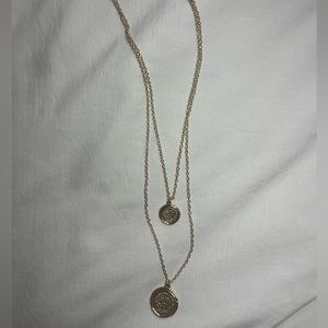 Gold Stacked Necklace